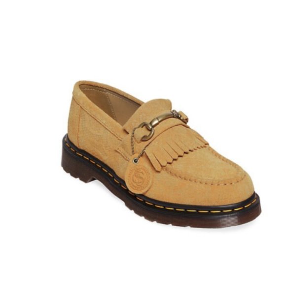 Dr. Martens ADRIAN SNAFFLE REPELLO EMBOSS SUEDE KILTIE LOAFERS MSRP$185 main image 10